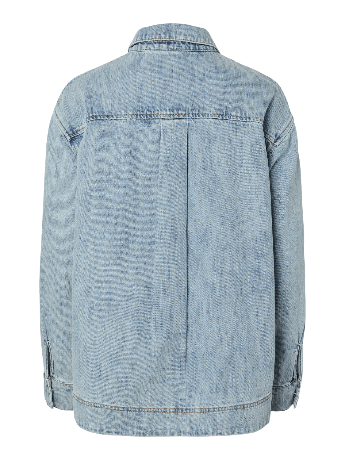 PCGEGGO Denim Shirt - Light Blue Denim - VERO MODA & VILA Bergvik